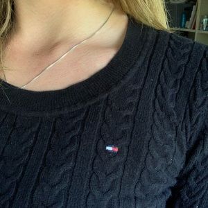 Black Tommy Hilfiger long sleeve